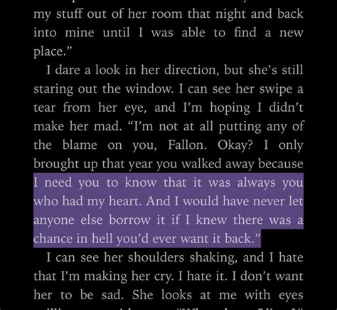 fallon and ben | Book quotes, Book club books, Book annotation