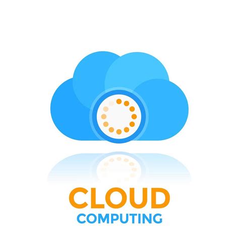 cloud computing icon 4394854 Vector Art at Vecteezy