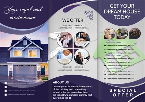 Copy of real estate brochure | PosterMyWall