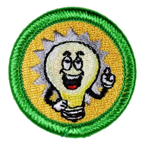 Bright Idea Merit Badge – Spoof Badges