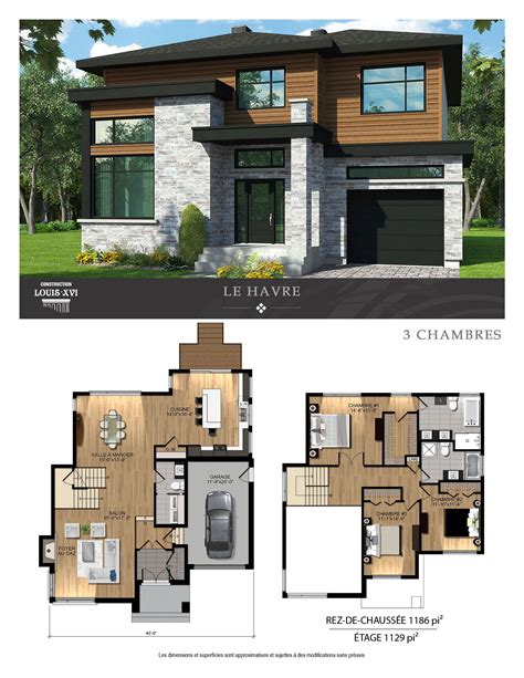 Maisons de prestige - Contemporaines à vendre | Construction Louis-Seize Sims 4 Modern House ...