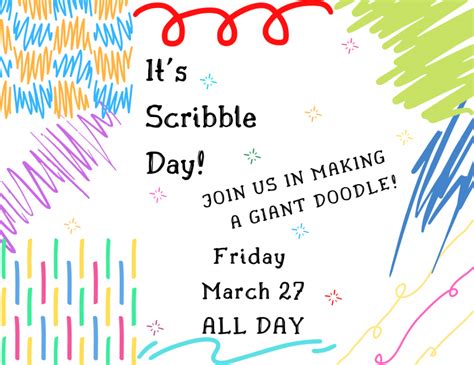 It's Scribble Day! - Bristol Public Library