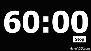 60 Minute Countdown Timer on Make a GIF