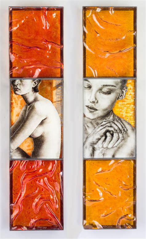 michael_janis.wall_installation.cast_glass | Glass art installation, Stained glass windows ...