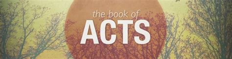 Free Bible Lesson Acts: Book of the Holy Spirit - Sam Luce