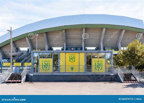 FC Nantes Football Club Official Store Outside of La Beaujoire Stadium ...