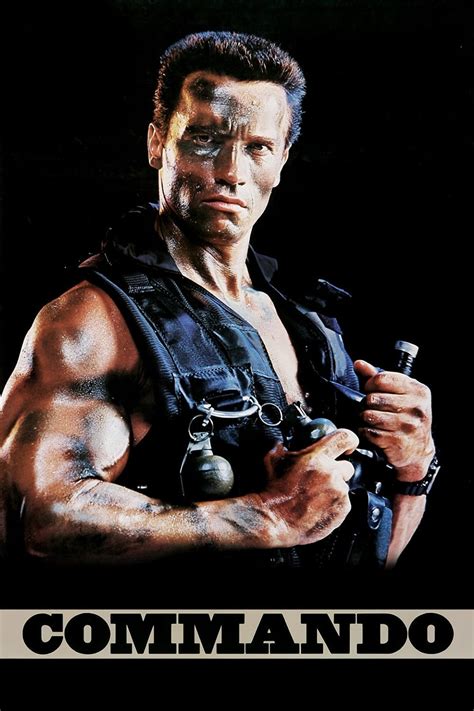 Commando (1985) - Posters — The Movie Database (TMDB)