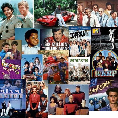 Some Famous 80s TV Shows | Shows from the 80's | Pinterest