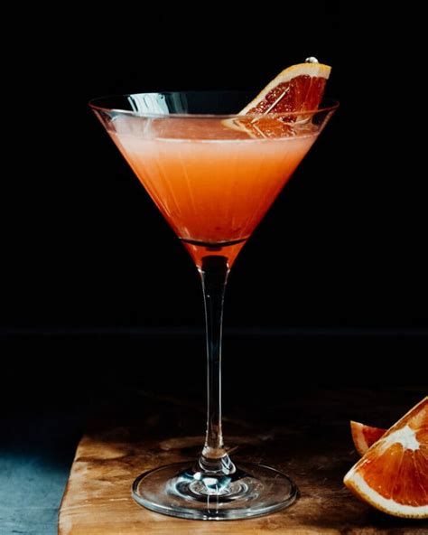 Blood Orange Martini – A Couple Cooks