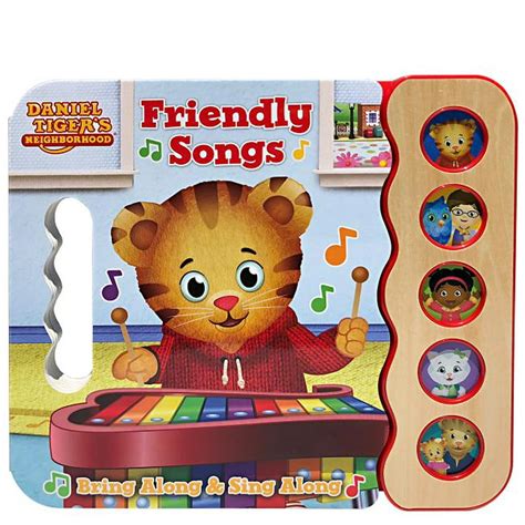 Daniel Tiger's Friendly Songs (Board Book) - Walmart.com - Walmart.com