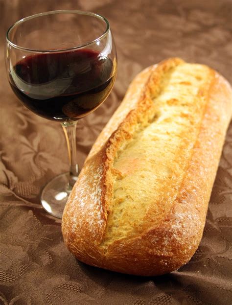 bread and wine | A Taste of the Grape | Pinterest