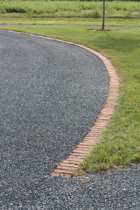 driveway edging | Driveway edging, Driveway landscaping, Brick driveway