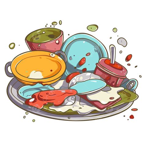 Clean Dishes Clipart