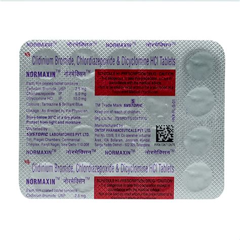 Normaxin Tablet | Uses, Side Effects, Price | Apollo Pharmacy