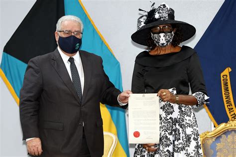 Cynthia Pratt sworn in as Deputy to the Governor General - ZNS BAHAMAS