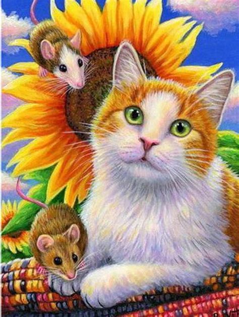 5D Diamond Painting Animals in the Jungle Collage Kit - Bonanza Marketplace