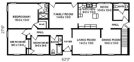 Floor Plan Detail | Hallmark Modular Homes