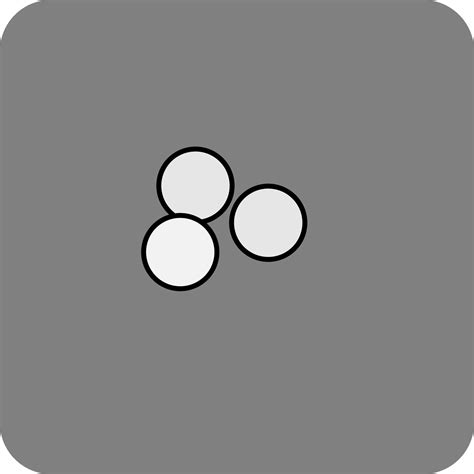 Ping pong ball, icon, vector on white background. 34502152 Vector Art ...