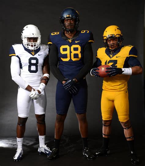 West Virginia Mountaineers unveil slick new football uniforms