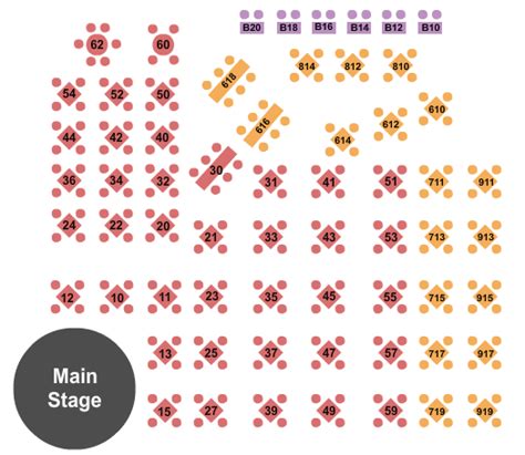 Side Splitters Comedy Club Seating Chart | Side Splitters Comedy Club ...