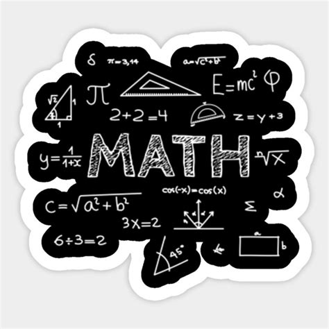 math - Math - Sticker | TeePublic