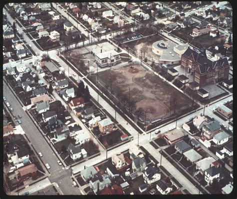 Ballard Playfield and Adams Elementary School, 1971 | Aerial ...