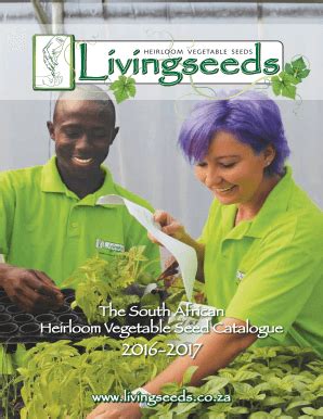 Living Seeds Catalogue 2022 - Fill Online, Printable, Fillable, Blank | pdfFiller