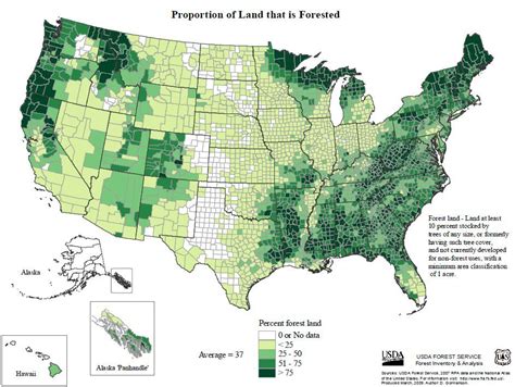 Where U.S. Forests are Located