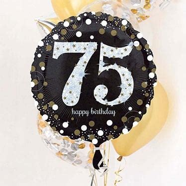 75th Birthday Party Supplies | Partyrama