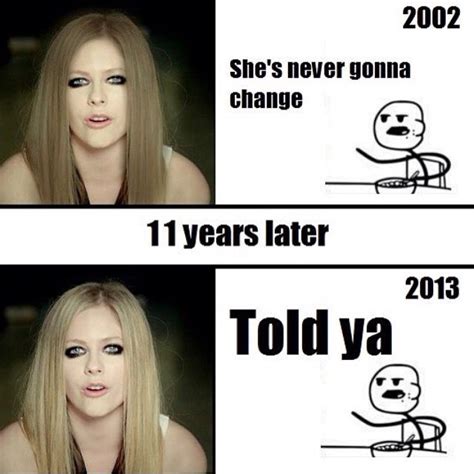 Avril Lavigne Funny Quotes - Funny Memes