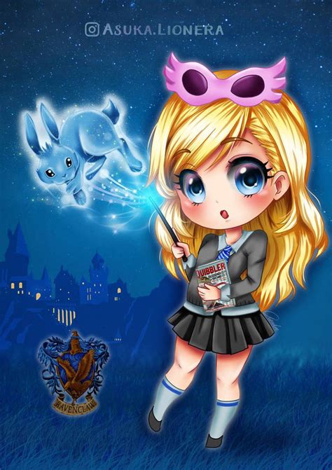 Luna Lovegood with her Patronus by lioness-divinitas | Luna lovegood ...