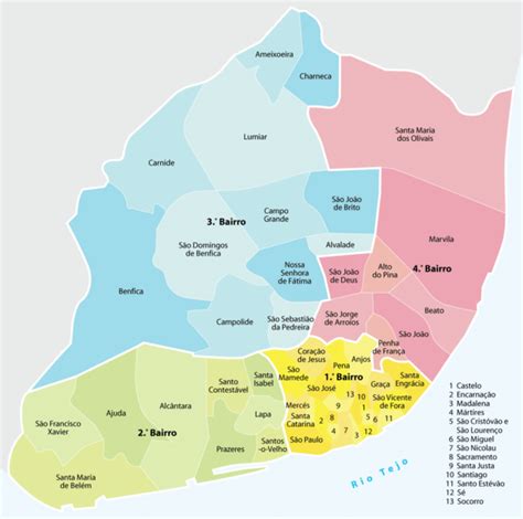 Cartes et plans détaillés de Lisbonne