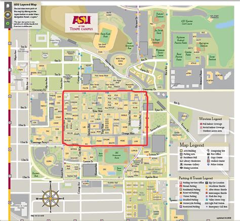 asumap | ASU Campus - This is the Google map of the entire T… | Flickr