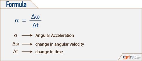 Angular Acceleration (α) Calculator