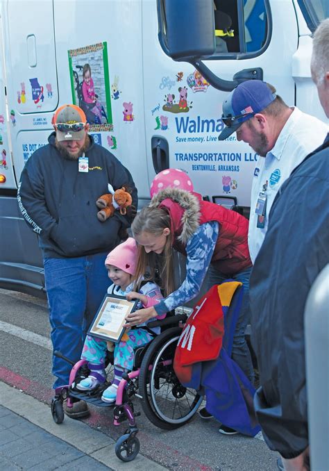 Walmart Heart convoy brings joy to 4-year-old battling Cerebral Palsy | Maries County Advocate