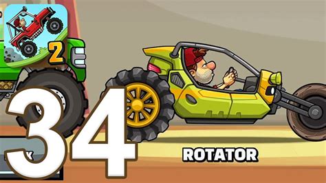 Hill Climb Racing 2 - Gameplay Walkthrough Part 34 - Rotator (iOS, Android) - YouTube