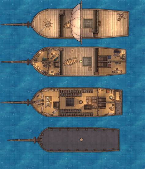 Ghosts of Saltmarsh - The Sea Ghost (30x35) : r/battlemaps