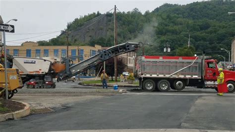 Asphalt Milling Machine in action - YouTube