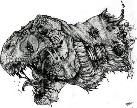 Zombie Dino by SoundsEclectic on DeviantArt