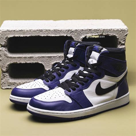 Air Jordan 1 Court Purple 555088-500 Release Date - Sneaker Bar Detroit