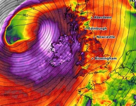 Ireland on alert as Met Eireann issues Weather Warnings for Storm Kathleen - Ireland Live