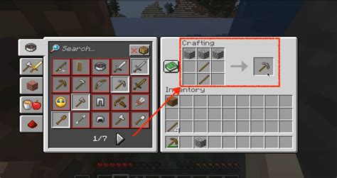 How to Make a Stone Pickaxe in Minecraft