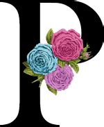 Letter P Monogram | Customize Online | Instant Download