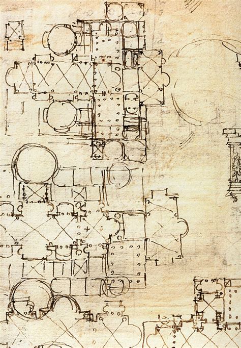 1560-1570 ANDREA PALLADIO Baths of Agrippa reconstruction sketches RIBA ...