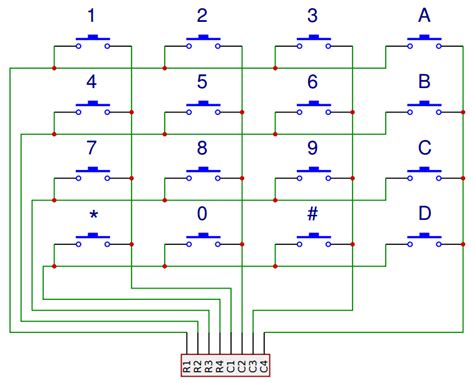 How to use 4X4 matrix keypad with Arduino - Ettron Books