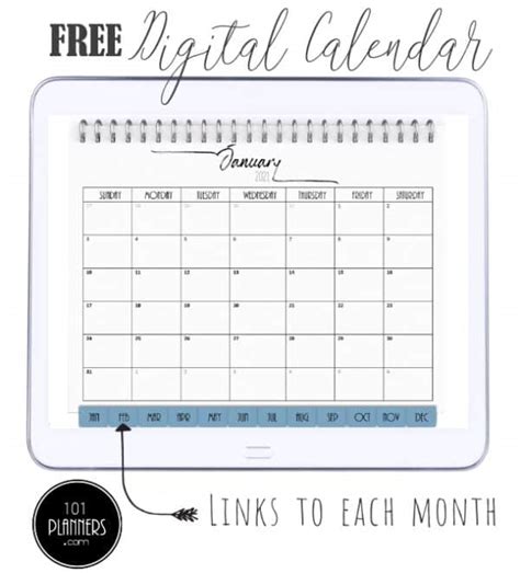 Digital And Printable Calendar - 2024 CALENDAR PRINTABLE