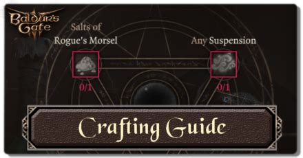 Crafting Guide: How to Combine Items | Baldur's Gate 3 (BG3)｜Game8