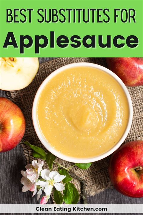 5+ Substitutes for Applesauce in Baking - Clean Eating Kitchen