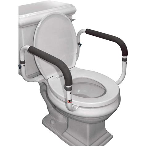 Carex Toilet Safety Frame - Toilet Safety Rails With Adjustable Width ...