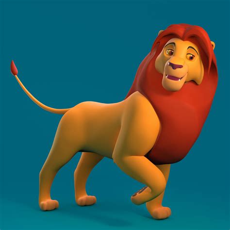 ArtStation - 3d simba